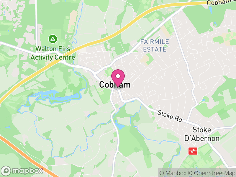 Map of Cobham, Gravesham