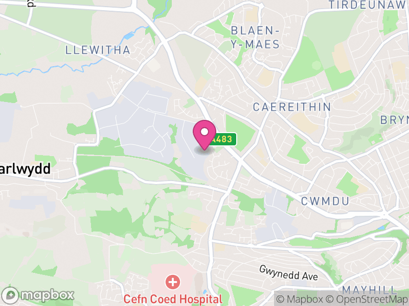 Map of Cockett, Swansea