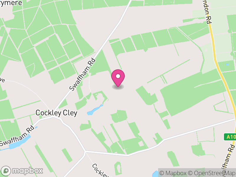 Map of Cockley Cley, Breckland