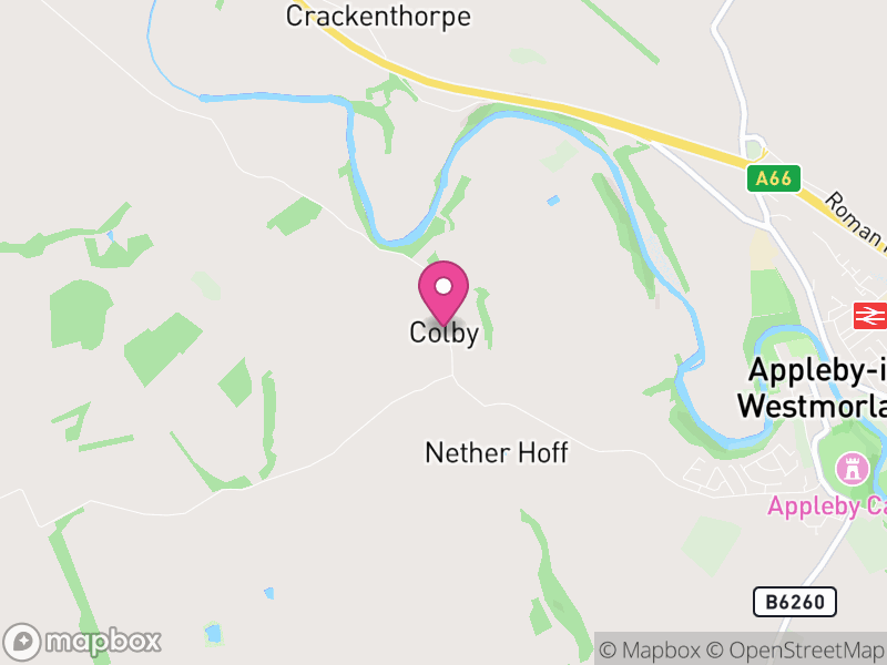 Map of Colby, Westmorland and Furness