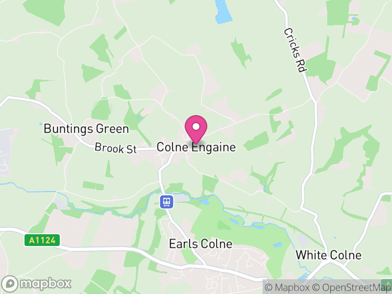 Map of Colne Engaine, Braintree