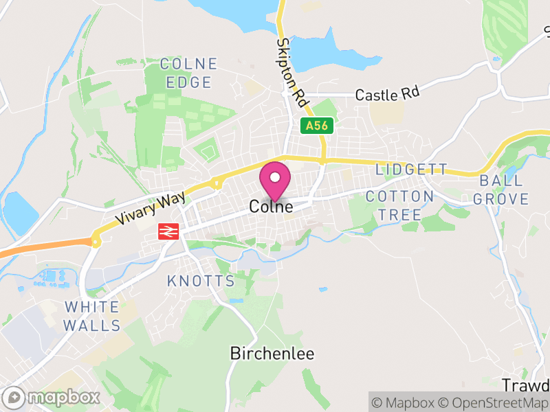 Map of Colne, Huntingdonshire