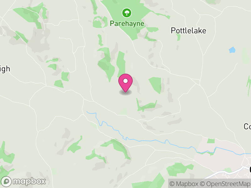 Map of Colyton, East Devon