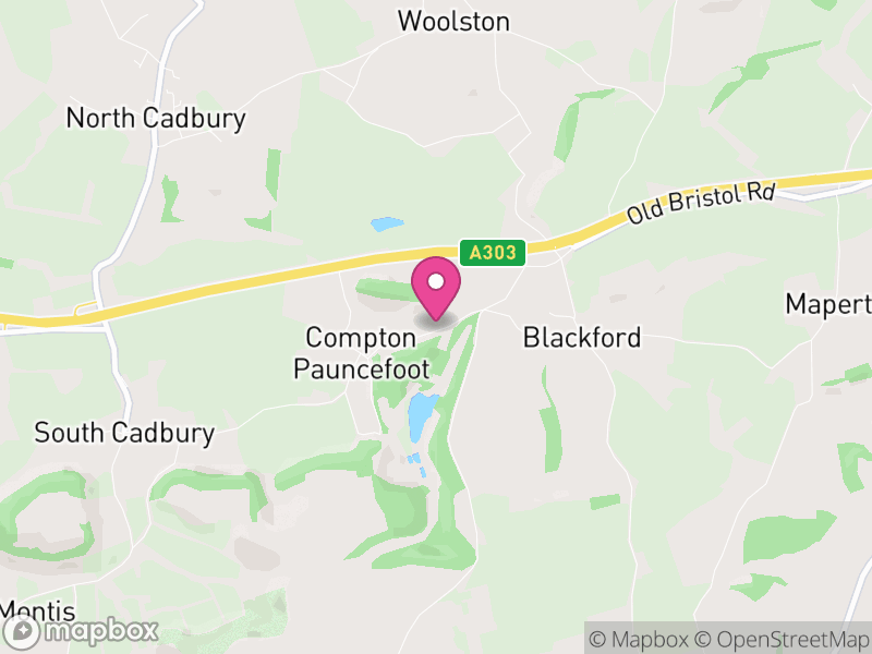 Map of Compton Pauncefoot, Somerset