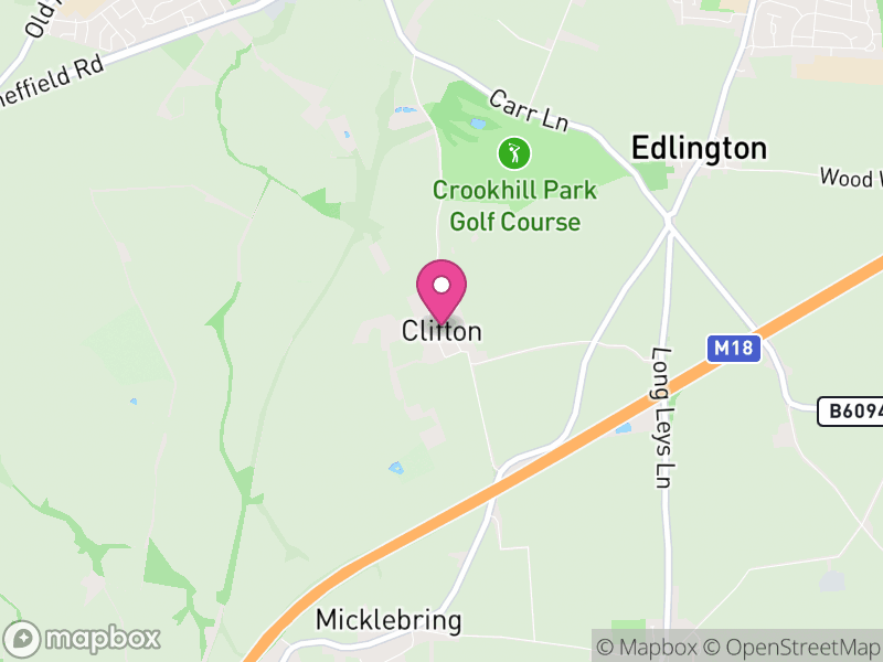 Map of Conisbrough Parks, Doncaster