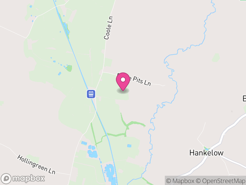 Map of Coole Pilate, Cheshire East