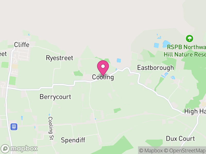 Map of Cooling, Medway