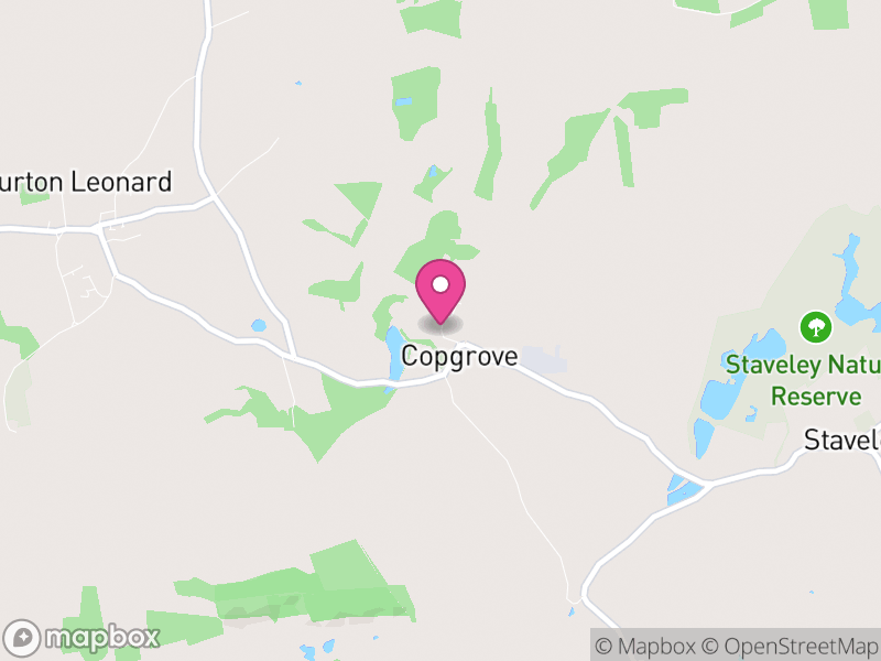 Map of Copgrove, North Yorkshire