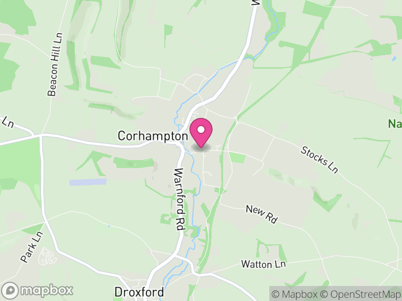 Map of Corhampton and Meonstoke, Winchester