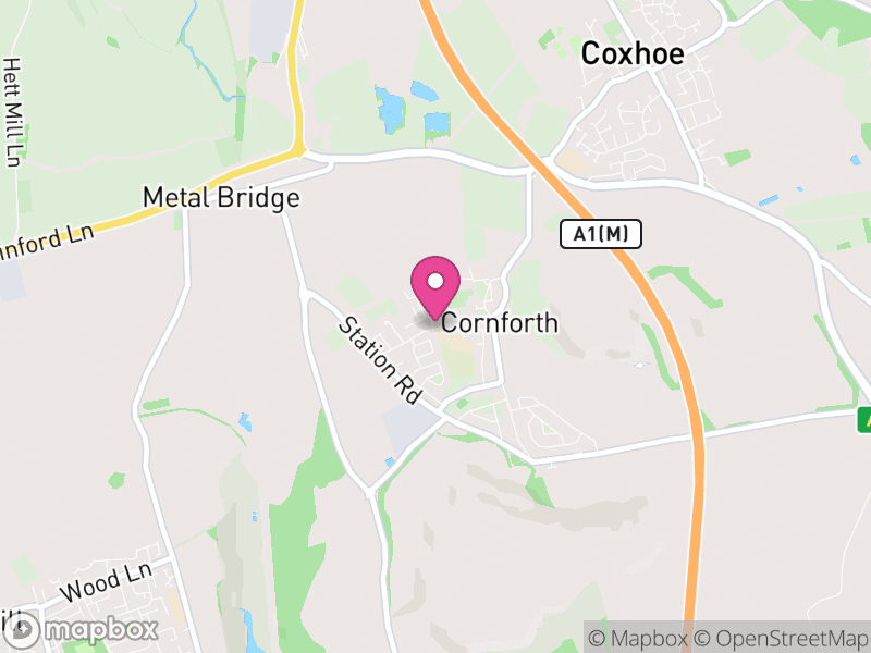 Map of Cornforth, County Durham