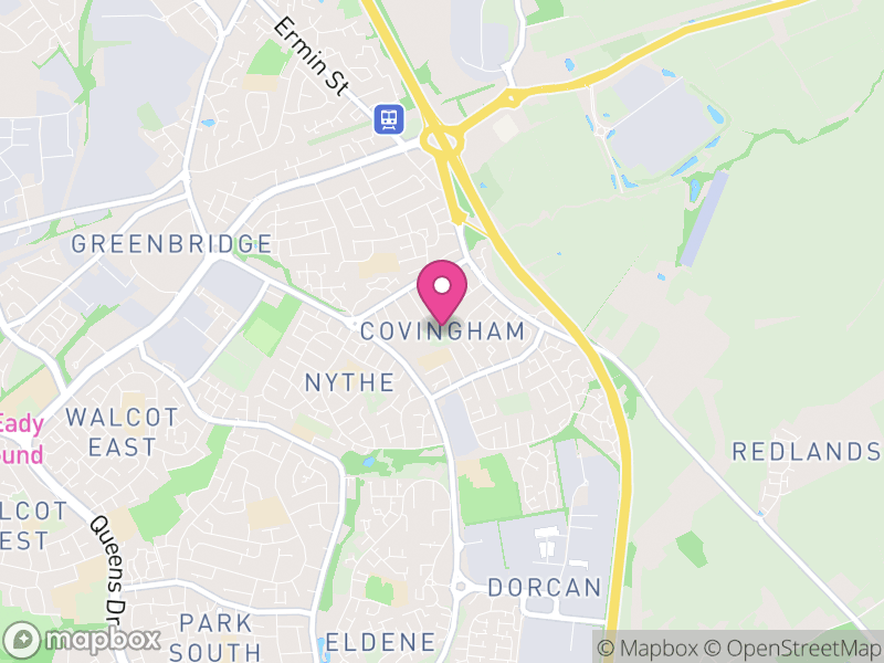 Map of Covingham, Swindon