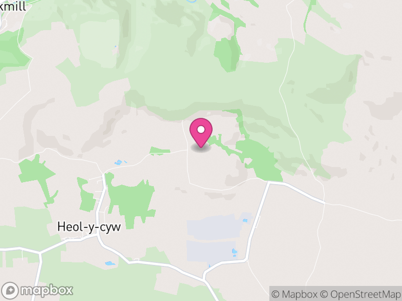 Map of Coychurch Higher, Bridgend