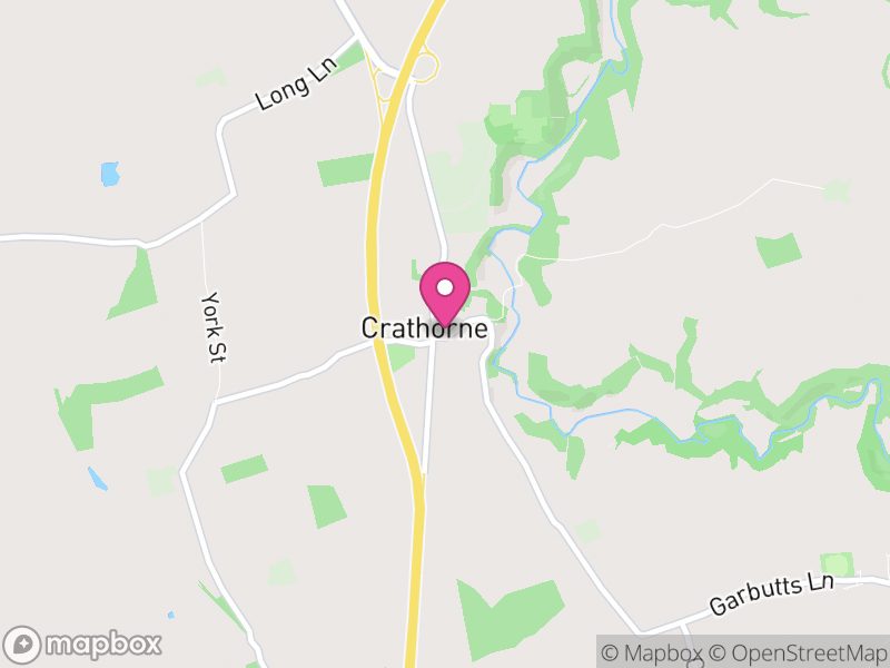 Map of Crathorne, North Yorkshire