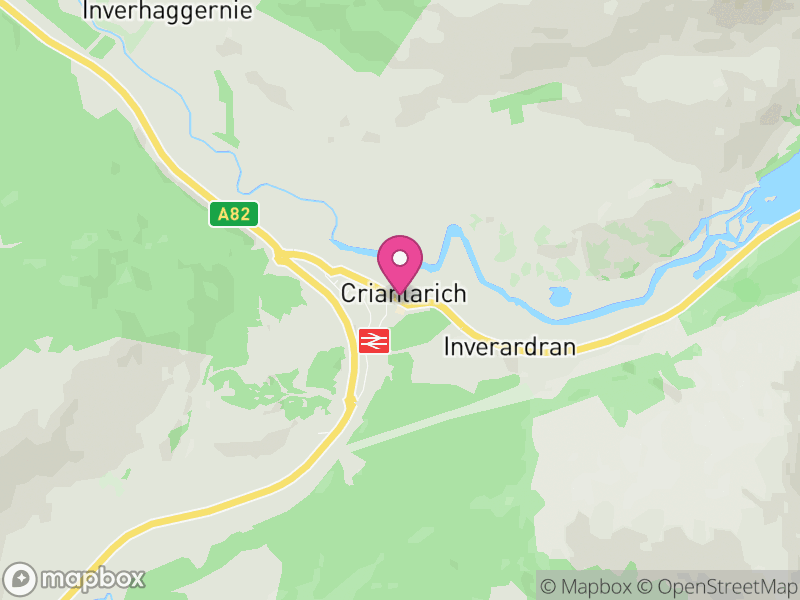 Map of Crianlarich