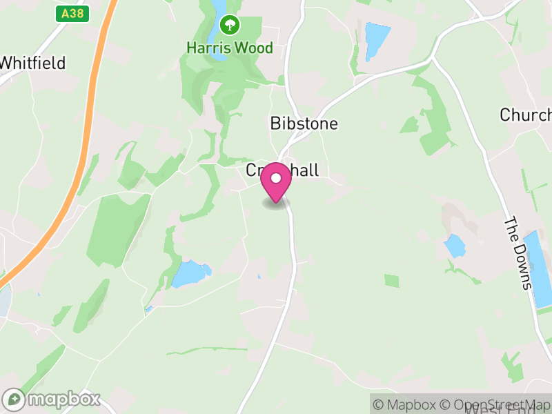 Map of Cromhall, South Gloucestershire