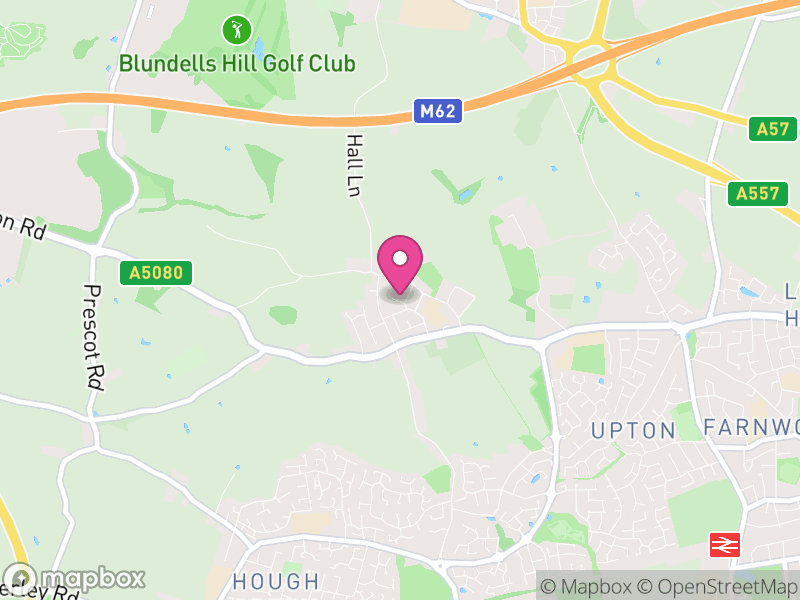 Map of Cronton, Knowsley