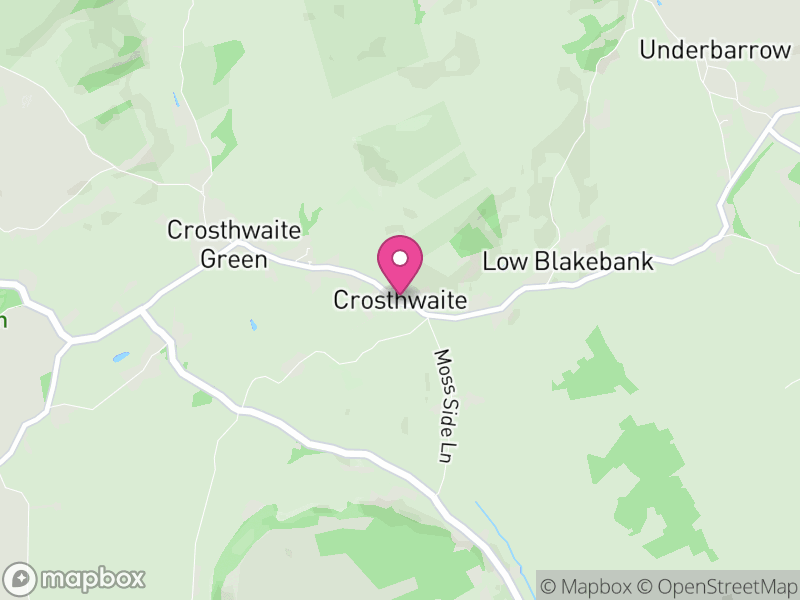 Map of Crosthwaite and Lyth, Westmorland and Furness