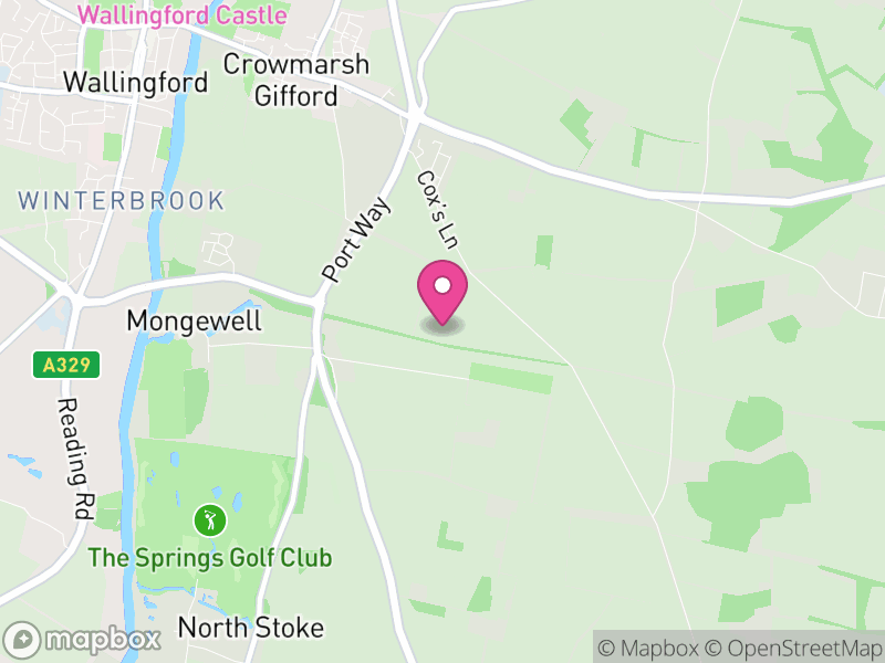 Map of Crowmarsh, South Oxfordshire