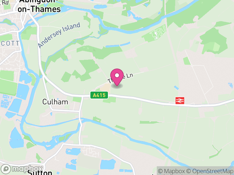 Map of Culham, South Oxfordshire