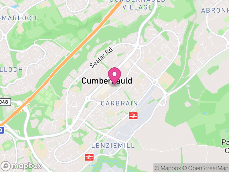 Map of Cumbernauld