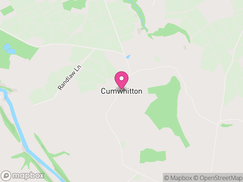 Map of Cumwhitton, Cumberland