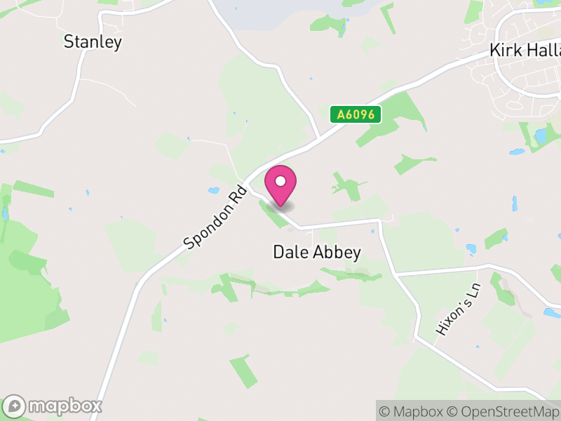 Map of Dale Abbey, Erewash