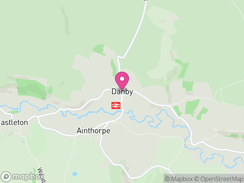 Map of Danby, North Yorkshire