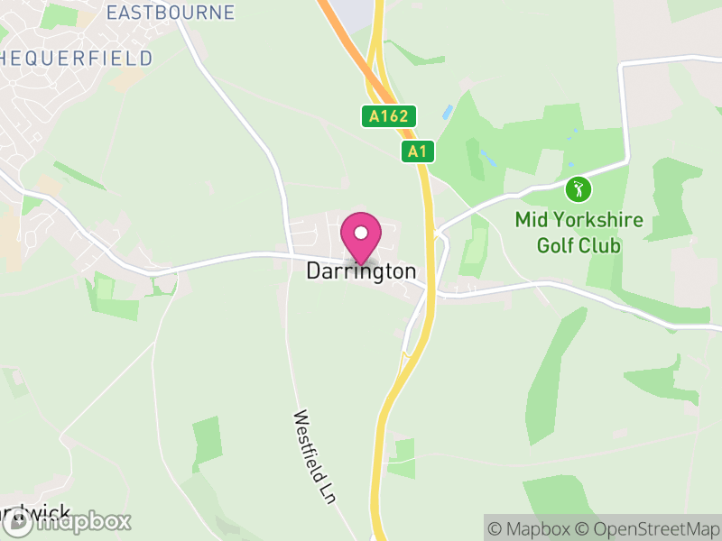 Map of Darrington, Wakefield