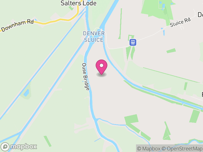 Map of Denver, King's Lynn and West Norfolk