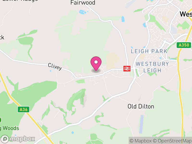 Map of Dilton Marsh, Wiltshire