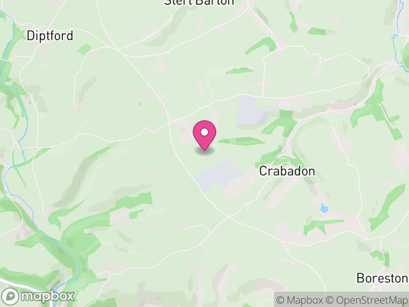 Map of Diptford, South Hams