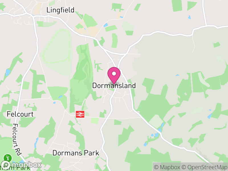 Map of Dormansland, Tandridge