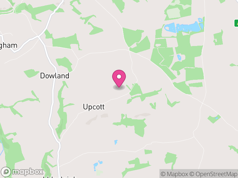 Map of Dowland, Torridge