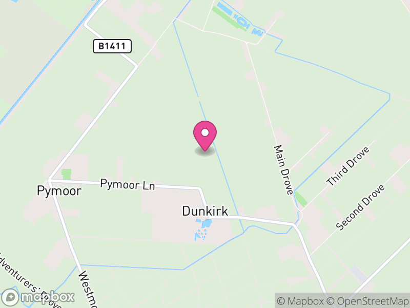 Map of Downham, East Cambridgeshire