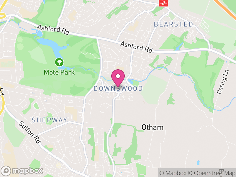 Map of Downswood, Maidstone