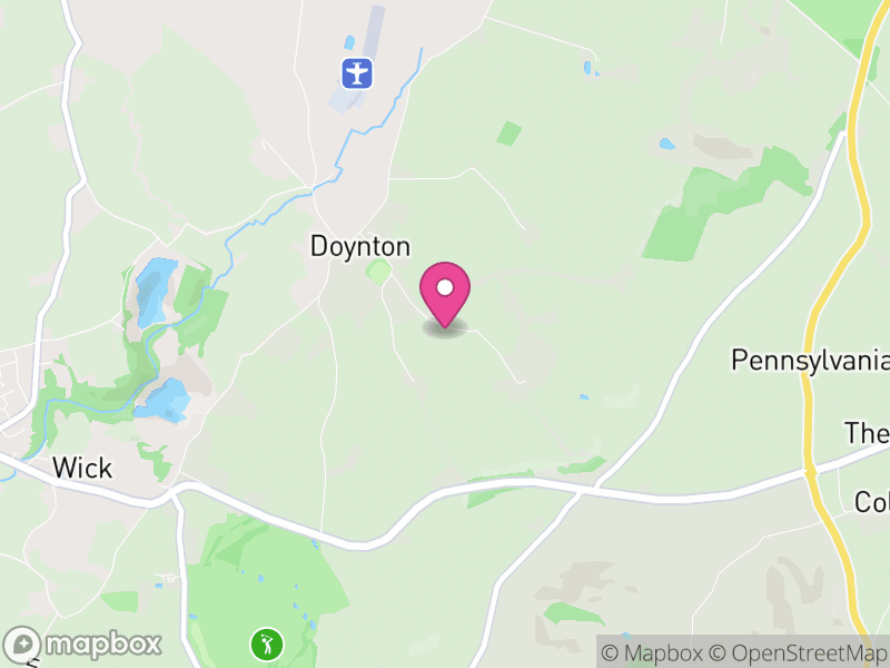Map of Doynton, South Gloucestershire