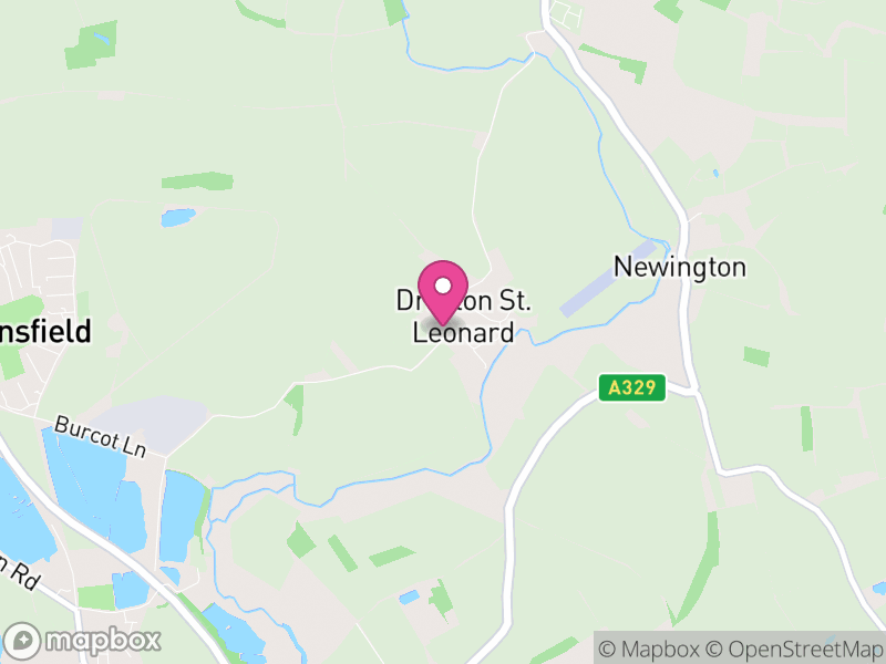 Map of Drayton St. Leonard, South Oxfordshire