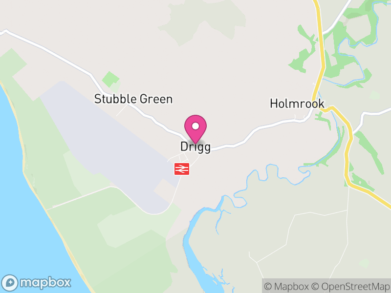 Map of Drigg and Carleton, Cumberland