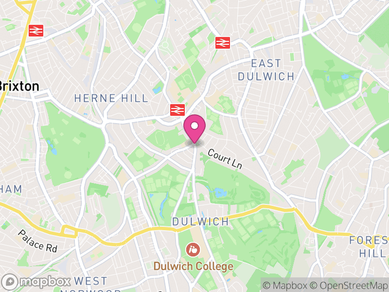 Map of Dulwich