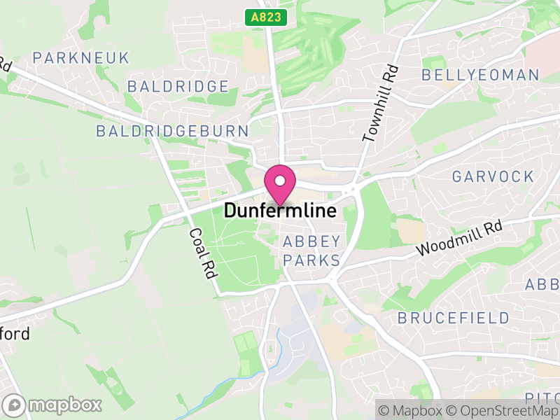 Map of Dunfermline