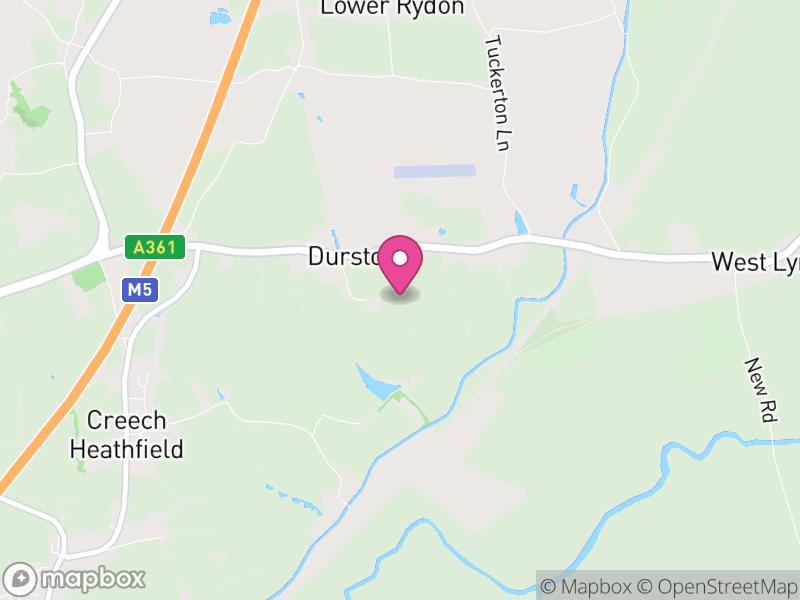 Map of Durston, Somerset