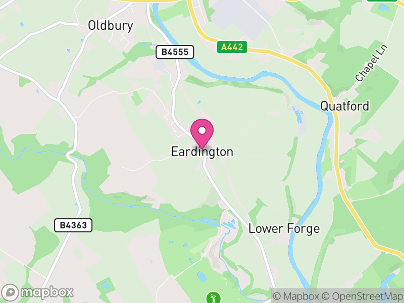 Map of Eardington, England