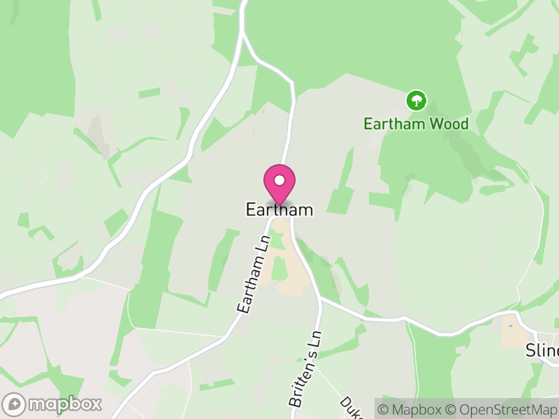 Map of Eartham, Chichester