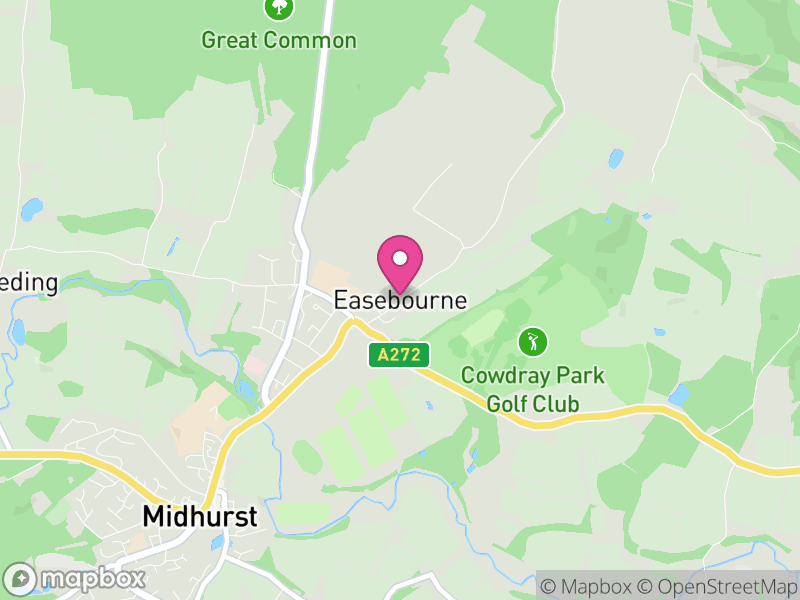 Map of Easebourne, Chichester