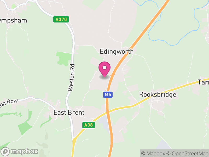 Map of East Brent, Somerset