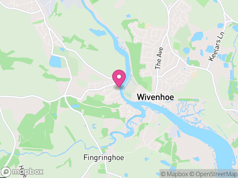 Map of East Donyland, Colchester