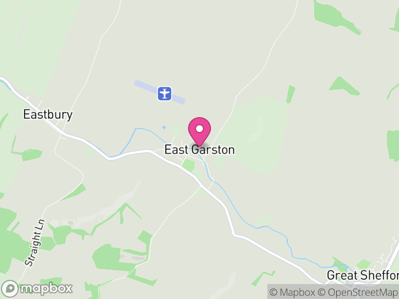 Map of East Garston, West Berkshire