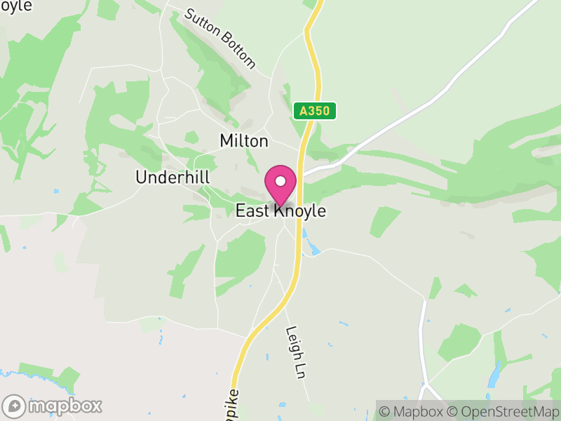 Map of East Knoyle, Wiltshire