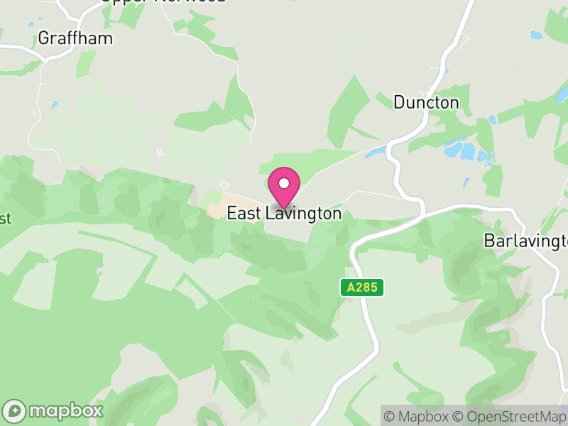 Map of East Lavington, Chichester