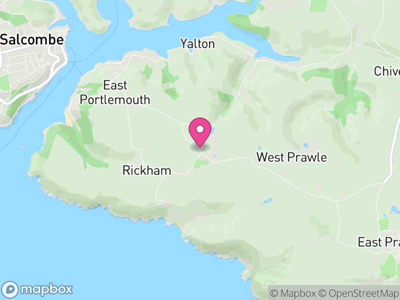 Map of East Portlemouth, South Hams